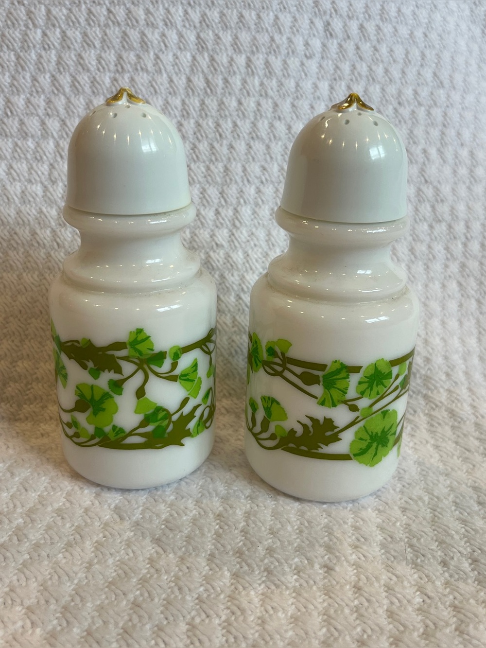 Avon Lily of the Valley salt and pepper shakers